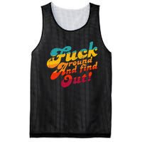 Fuck Around And Find Out Fafo F Around And Find Out Mesh Reversible Basketball Jersey Tank