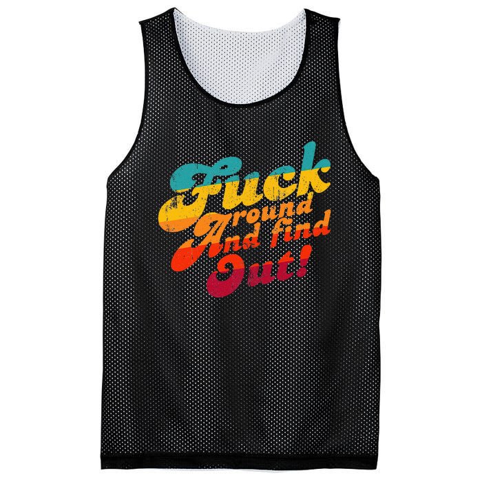 Fuck Around And Find Out Fafo F Around And Find Out Mesh Reversible Basketball Jersey Tank