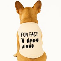 Funny ASL American Sign Language Fun Fact Doggie Tank