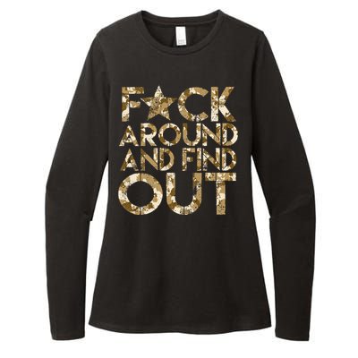 Fuck Around And Find Out FAFO F Around And Find Out Womens CVC Long Sleeve Shirt