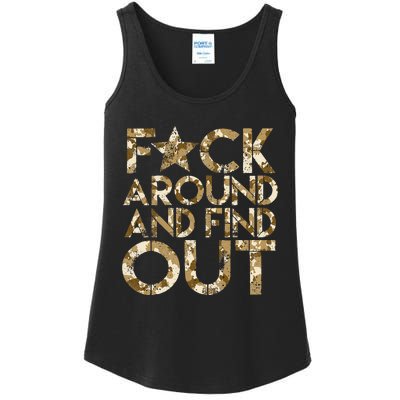 Fuck Around And Find Out FAFO F Around And Find Out Ladies Essential Tank