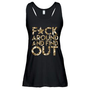 Fuck Around And Find Out FAFO F Around And Find Out Ladies Essential Flowy Tank