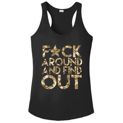 Fuck Around And Find Out FAFO F Around And Find Out Ladies PosiCharge Competitor Racerback Tank