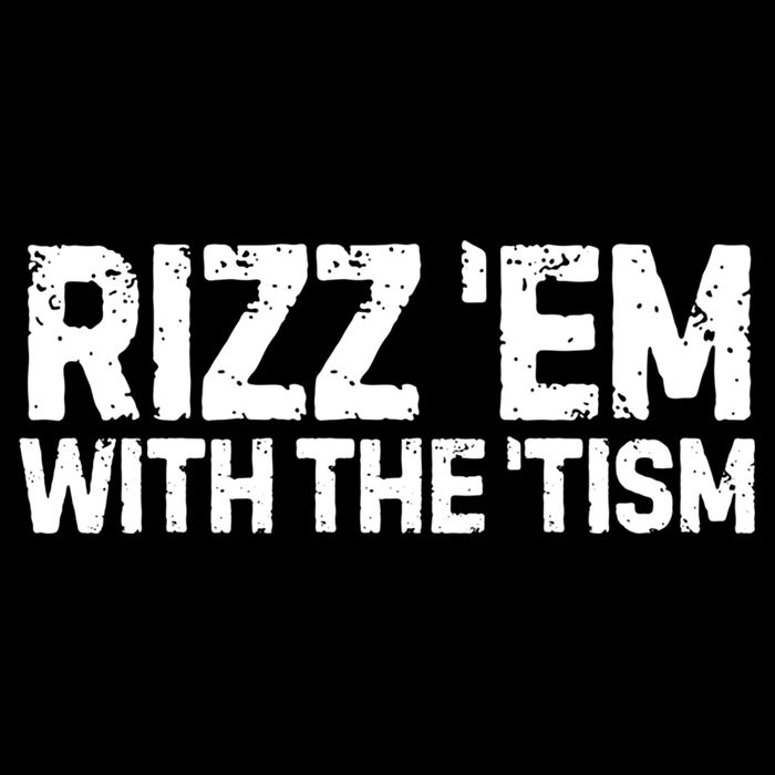 Funny Autism Autistic Funny Gift Rizz Em With The Tism Gift Impact Tech Backpack