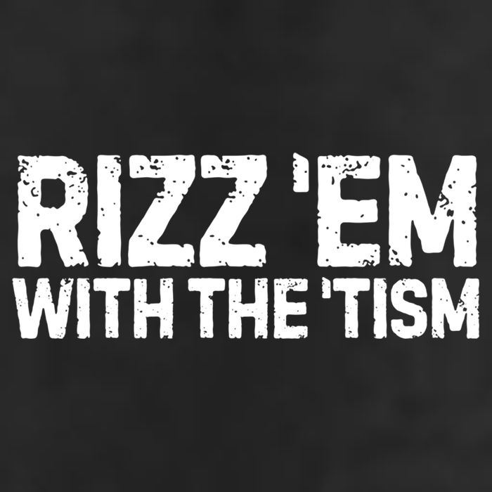 Funny Autism Autistic Funny Gift Rizz Em With The Tism Gift Adult Drive Performance Visor