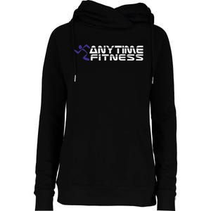 Fitness At Any Time Womens Funnel Neck Pullover Hood