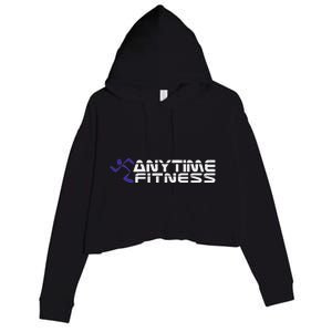 Fitness At Any Time Crop Fleece Hoodie