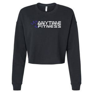 Fitness At Any Time Cropped Pullover Crew