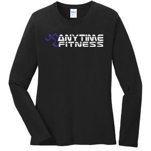 Fitness At Any Time Ladies Long Sleeve Shirt