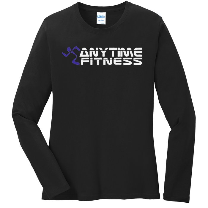 Fitness At Any Time Ladies Long Sleeve Shirt