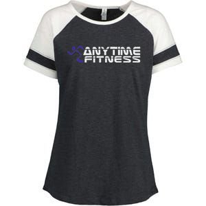 Fitness At Any Time Enza Ladies Jersey Colorblock Tee