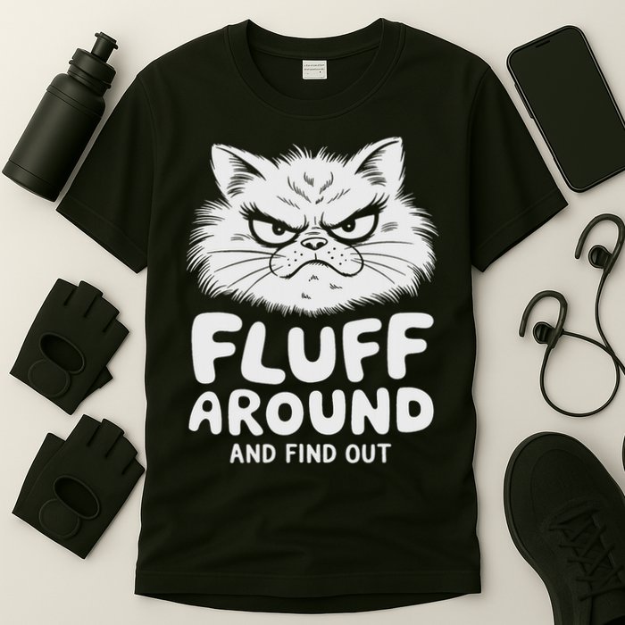 Fluff Around And Find Out Cat T-Shirt