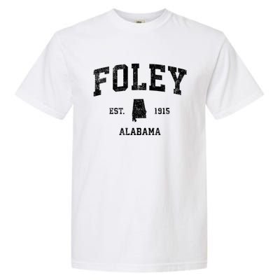 Foley Alabama Al Vintage Sports Design Established Garment-Dyed Heavyweight T-Shirt