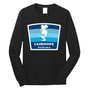 Fairhope Alabama Al Beach Mermaid Vacation Souvenir Long Sleeve Shirt