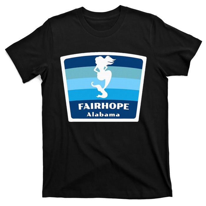 Fairhope Alabama Al Beach Mermaid Vacation Souvenir T-Shirt