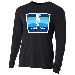 Fairhope Alabama Al Beach Mermaid Vacation Souvenir Cooling Performance Long Sleeve Crew