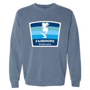 Fairhope Alabama Al Beach Mermaid Vacation Souvenir Garment-Dyed Sweatshirt