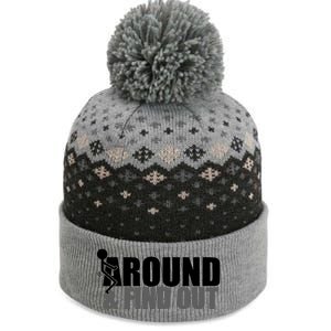 F Around And Find Out Funny The Baniff Cuffed Pom Beanie