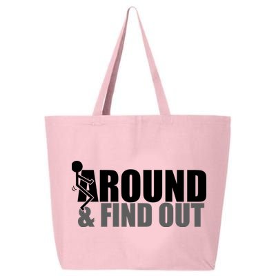 F Around And Find Out Funny 25L Jumbo Tote
