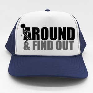 F Around And Find Out Funny Trucker Hat