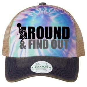 F Around And Find Out Funny Legacy Tie Dye Trucker Hat