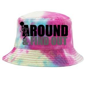 F Around And Find Out Funny Tie-Dyed Bucket Hat