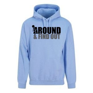 F Around And Find Out Funny Unisex Surf Hoodie