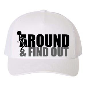 F Around And Find Out Funny Yupoong Adult 5-Panel Trucker Hat