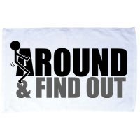 F Around And Find Out Funny Microfiber Hand Towel
