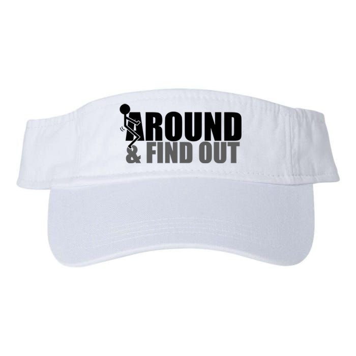 F Around And Find Out Funny Valucap Bio-Washed Visor