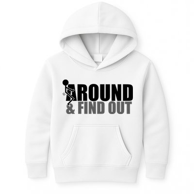 F Around And Find Out Funny Kids Hoodie