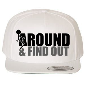 F Around And Find Out Funny Wool Snapback Cap