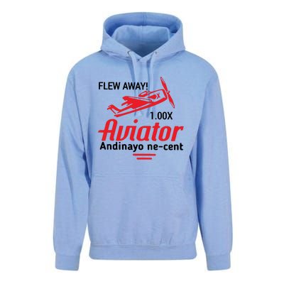 Flew Away Aviator Andinayo Ne Cent Unisex Surf Hoodie