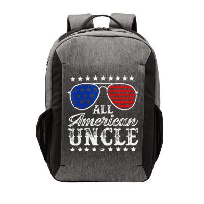 Funny All American Uncle Sunglasses USA 4th Of July Vector Backpack