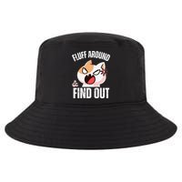 Fluff Around And Find Out Funny Sarcastic Cat Lady Cool Comfort Performance Bucket Hat