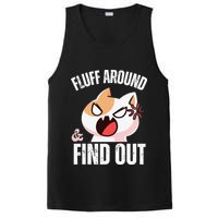 Fluff Around And Find Out Funny Sarcastic Cat Lady PosiCharge Competitor Tank