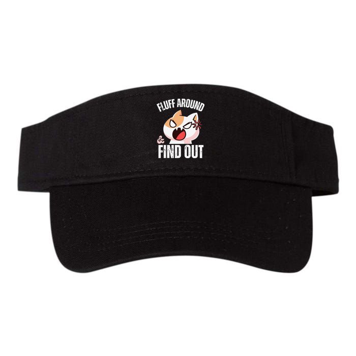 Fluff Around And Find Out Funny Sarcastic Cat Lady Visor