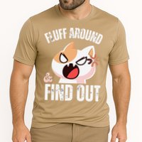 Fluff Around And Find Out Funny Sarcastic Cat Lady Performance Shirt