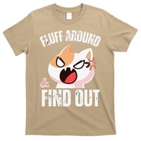 Fluff Around And Find Out Funny Sarcastic Cat Lady T-Shirt