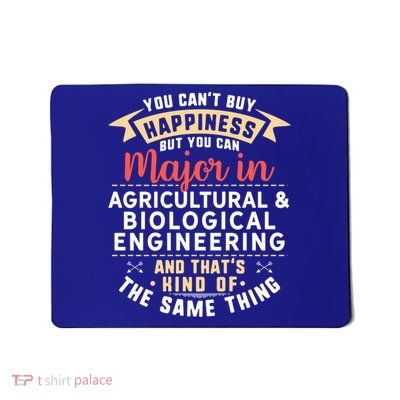 Funny Agricultural And Biological Engineering Major Student Cool Gift Mousepad
