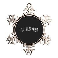 Faulkner Athletic Arch College University Alumni Metallic Star Ornament