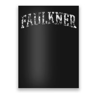 Faulkner Athletic Arch College University Alumni Poster