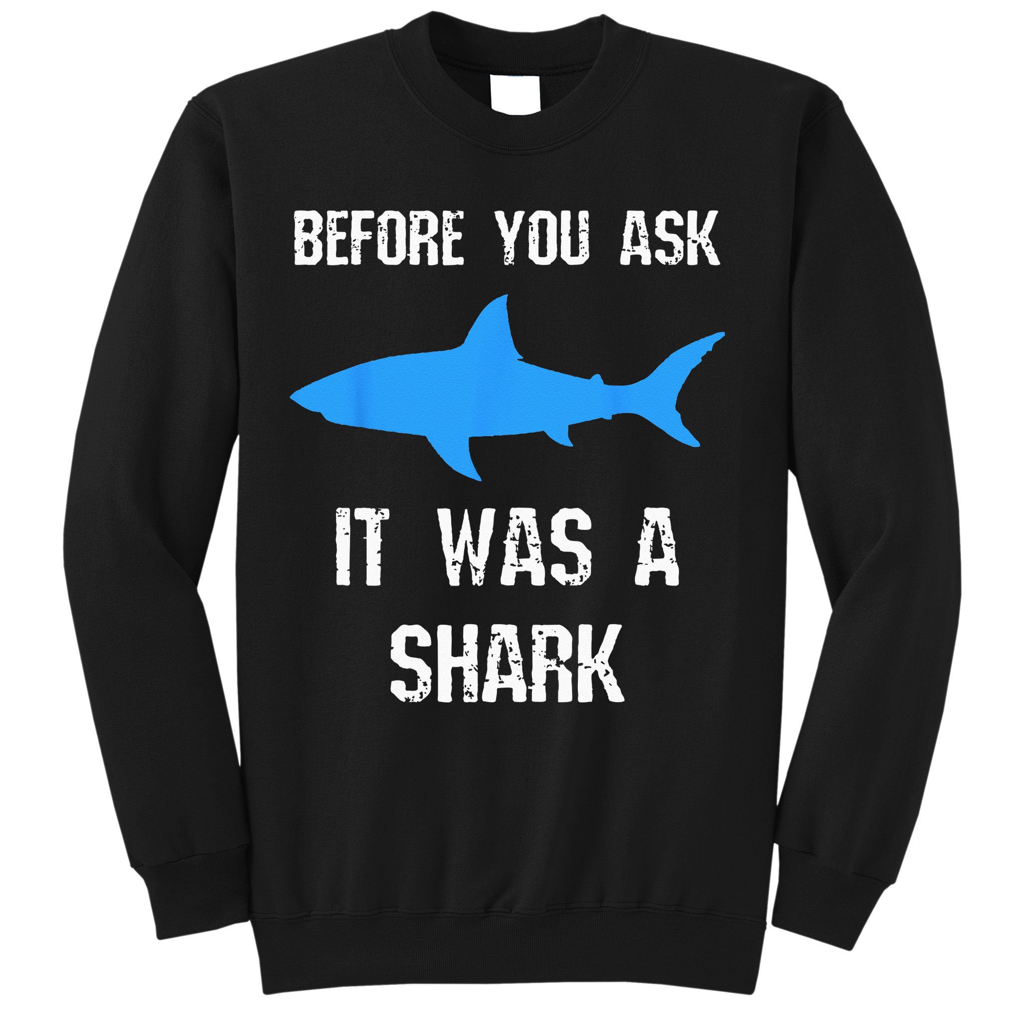 Funny Amputee Amputation Surgery Shark Humor Sweatshirt