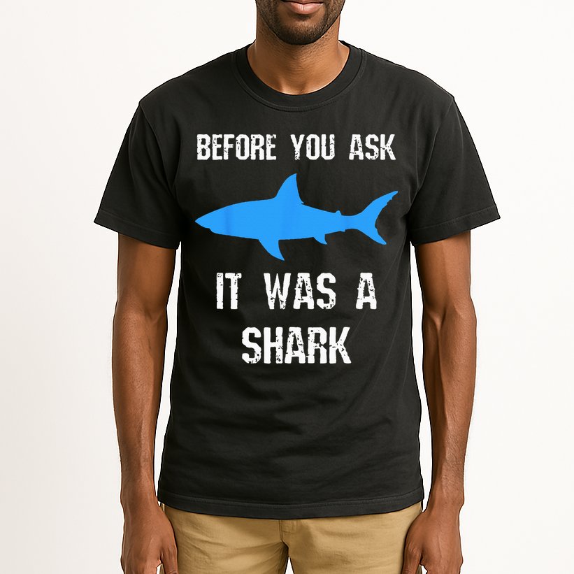 Funny Amputee Amputation Surgery Shark Humor Tall T-Shirt