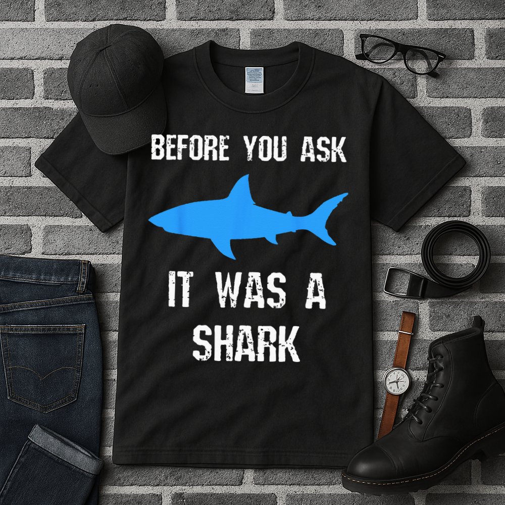 Funny Amputee Amputation Surgery Shark Humor Tall T-Shirt