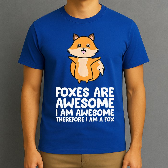 Foxes Are Awesome. I Am Awesome Therefore I Am A Fox T-Shirt