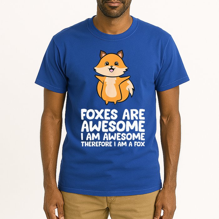 Foxes Are Awesome. I Am Awesome Therefore I Am A Fox Tall T-Shirt