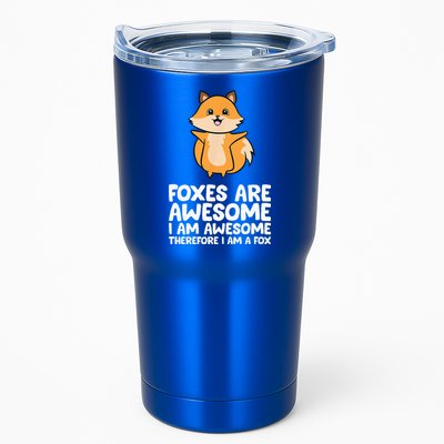 Foxes Are Awesome. I Am Awesome Therefore I Am A Fox Tumbler