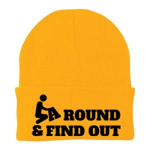 Fuck Around And Find Out Knit Cap Winter Beanie