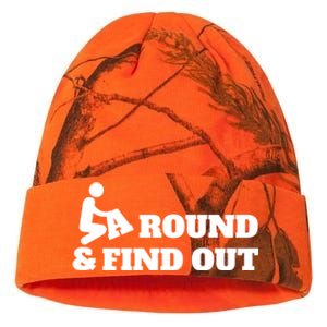 Fuck Around And Find Out Kati Licensed 12" Camo Beanie